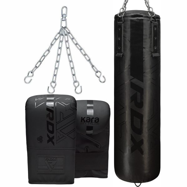 3PBR-F6MB-5FT_Image_1.jpg RDX F6 KARA 4ft / 5ft 3-in-1 Punch Bag & Bag Gloves Set