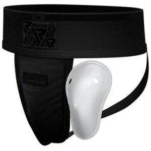 RDX H1 Groin Guard with Gel Cup Black