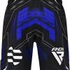 RDX IMMAF Approved MMA Fight & Training Shorts Blue