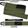 RDX K1 Elasticated Knee Compression Bandage Wraps OEKO-TEXÂ®Â Standard 100 certified