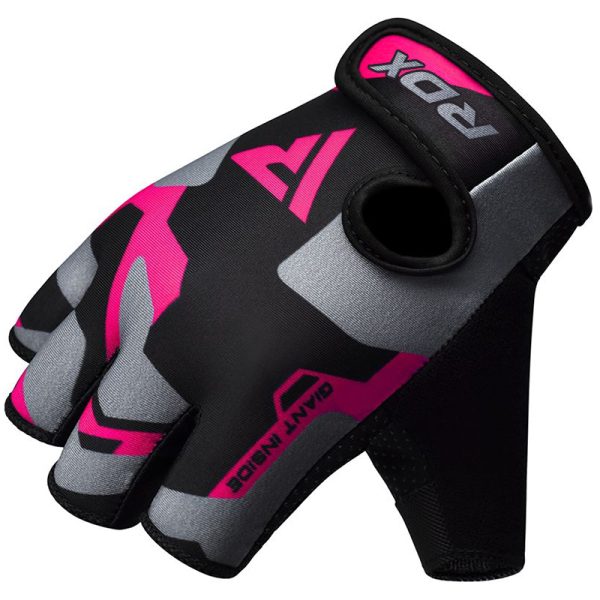 WGS-F6P-L_Image_2.jpg RDX F6 Pink Weightlifting Gym Gloves